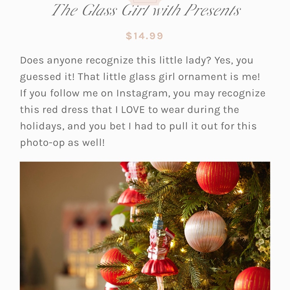 Jillian Harris x CANVAS Christmas Ornament Collection - Picture 10 of 11